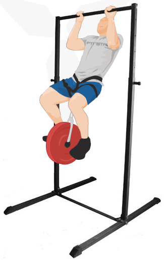 Freestanding pull-up bar